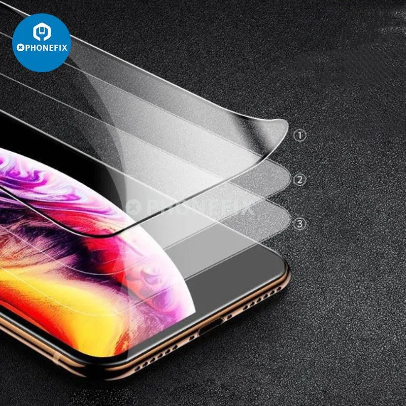 9D Soft Ceramic Film Screen Protector For iPhone X-14 Pro Max