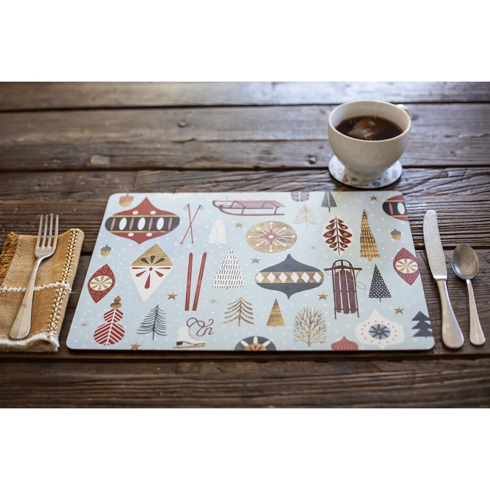 Alpine Getaway Art Placemats - Set of 4