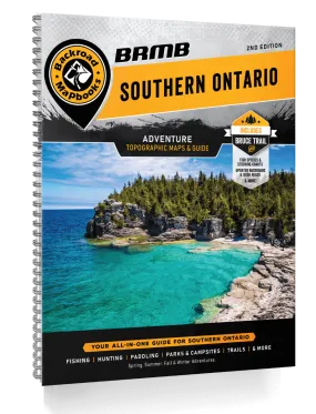 Backroad Mapbooks  Southern Ontario - Spiral 2nd Edition