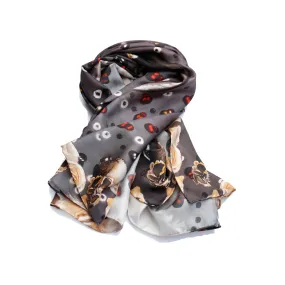 BARE BONES Snapping-Dragon Skull Neckerchief Scarf