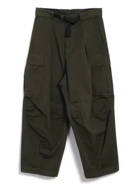 BENNY | Super Wide Ballon Trousers | Olive Drill