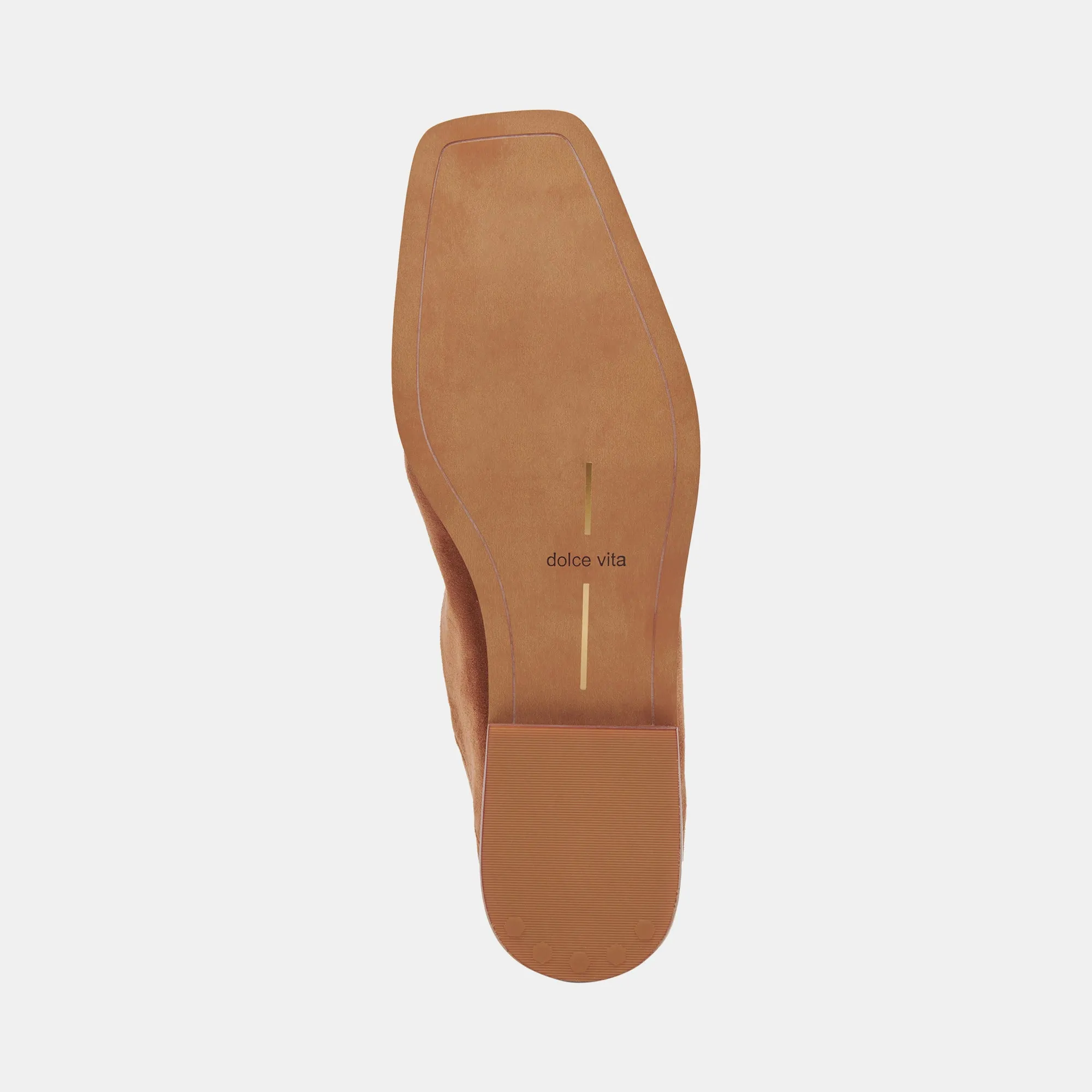 BENY FLATS BROWN SUEDE