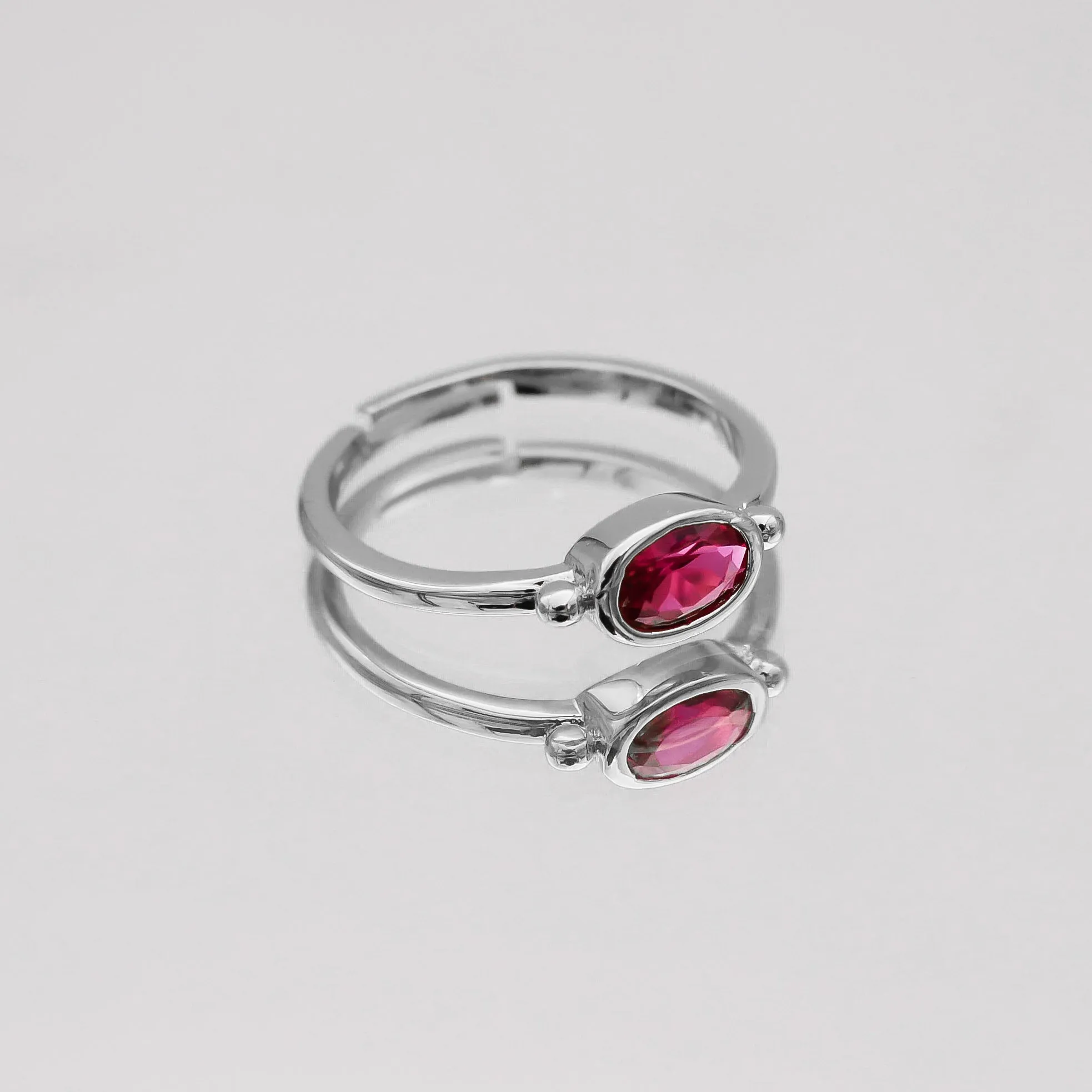 Birthstone Ring | Silver