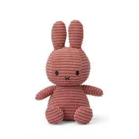 Bon Ton Toys Miffy Corduroy Soft Toy - Dusty Rose