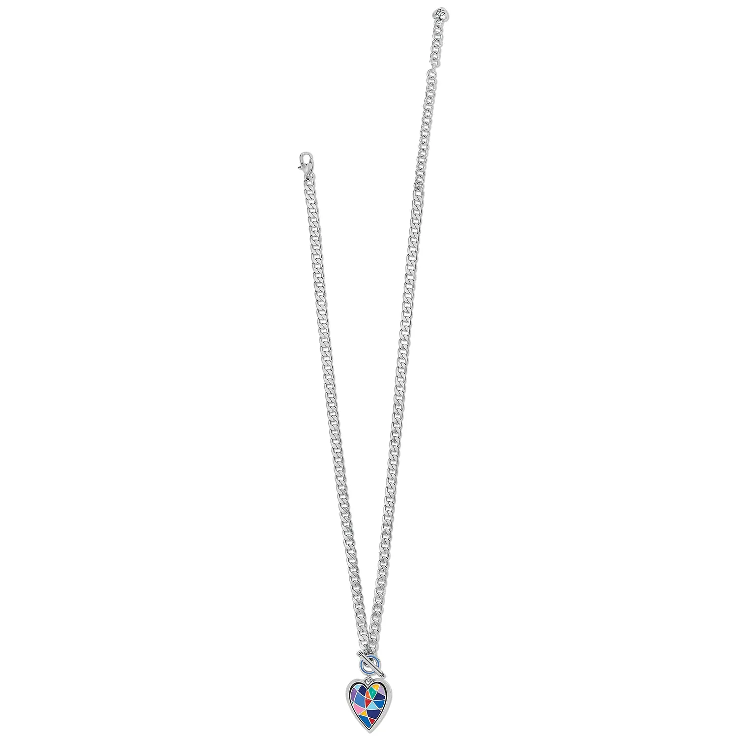 Brighton Colormix Heart Toggle Necklace