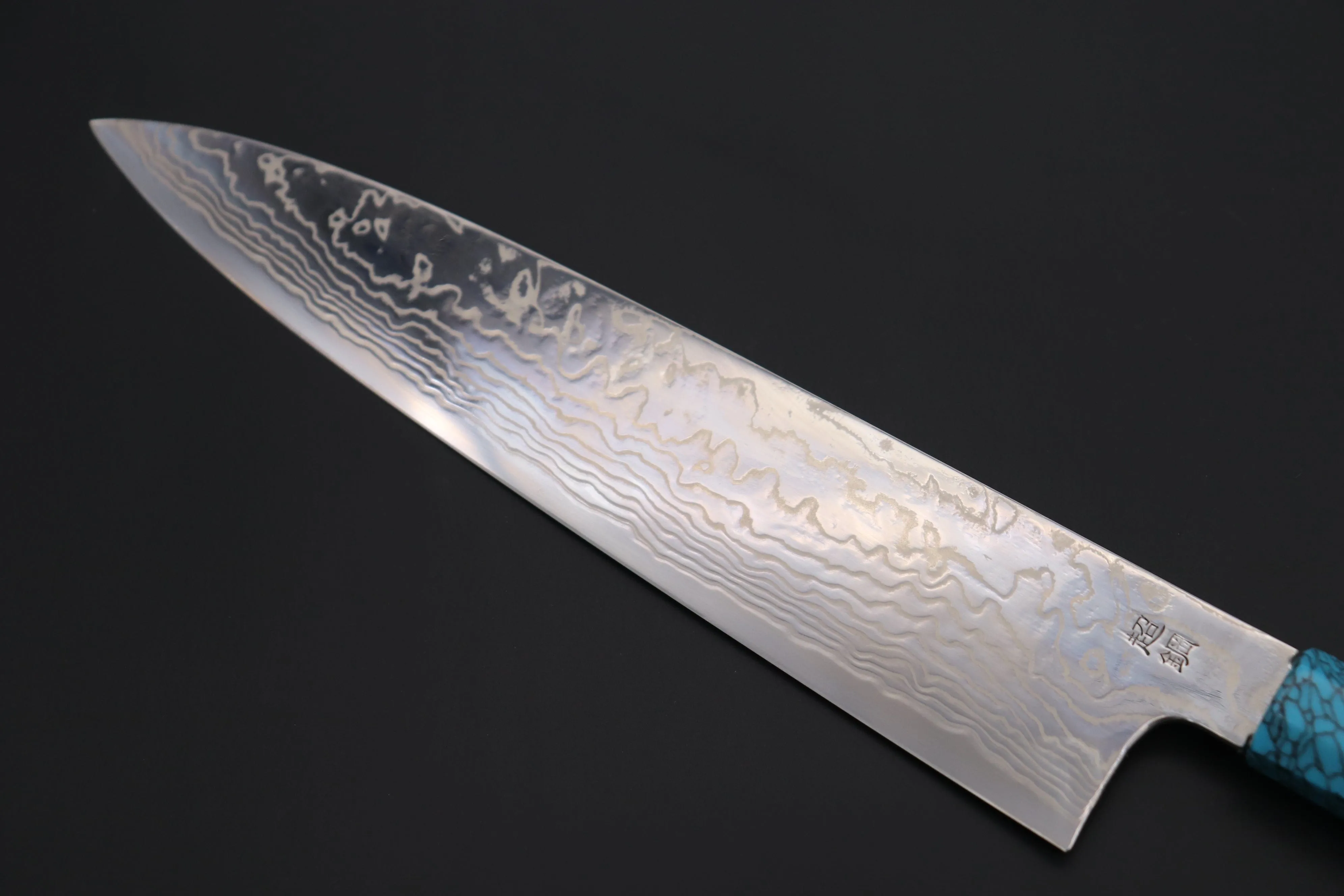 Custom Limited Edition, Sukenari ZDP-189 Nickel Damascus Wa Gyuto 270mm (10.6 inch, SCL-361)