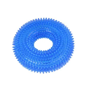 Donut Squeaky Toy - Blue