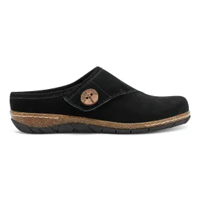 Ezra Round Toe Casual Slip-on Flat Clogs