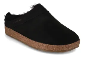 Haflinger Snowbird Shearling Slipper - Black