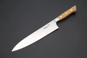 Hattori Forums FH Series Gyuto  (210mm and 240mm, 2 Sizes, Olive Wood Handle)