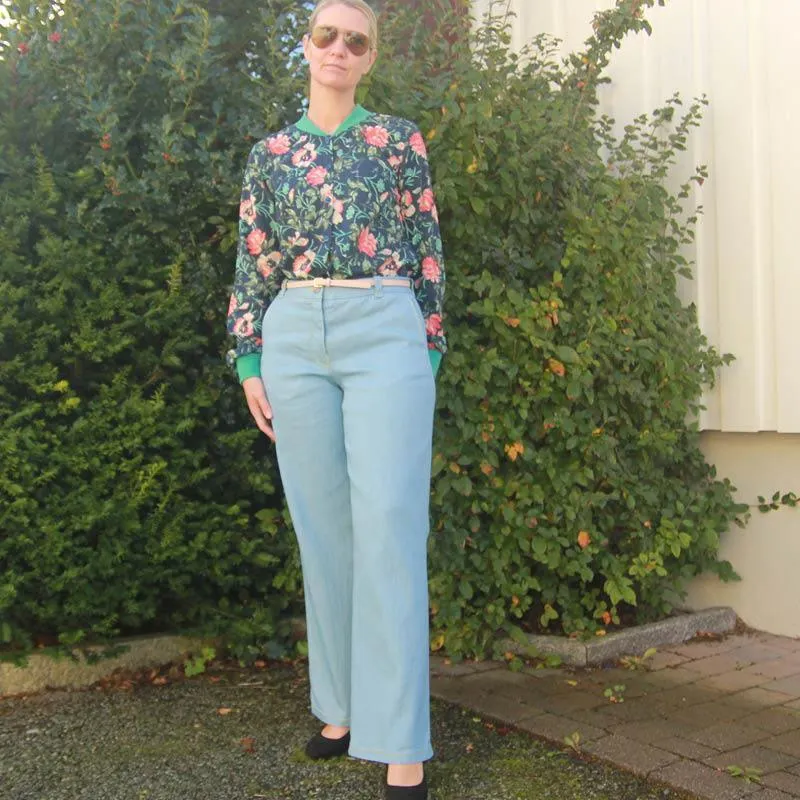 Hepburn pants Sewing Pattern