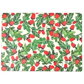 Holiday Acorns Art Placemats - Set of 4