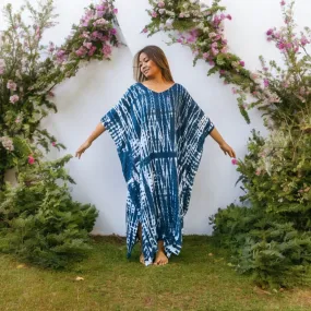 K1461- Hand Dyed Kaftan Dress