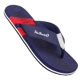 Men's Flip Flop Slippers - WC4257 Navy Blue Red