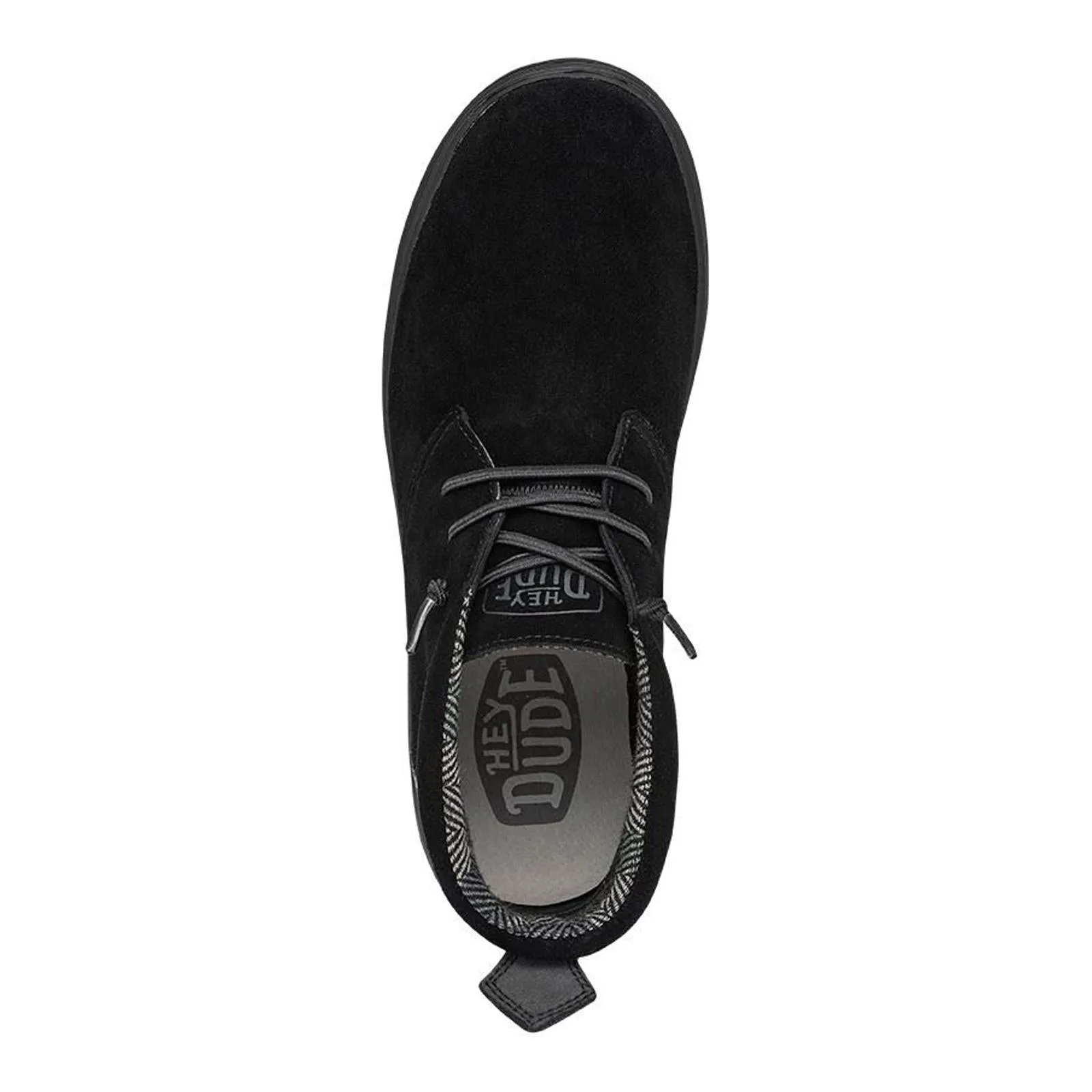 Men's Wide Fit Heydude 40605 Jo Slip On Boots - Jet Black