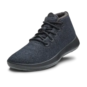 Men's Wool Runner-up Mizzles - Natural Black (Natural Black Sole)