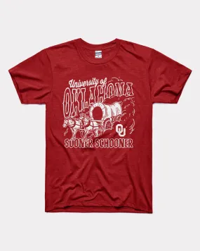 Oklahoma Sooner Schooner Cardinal T-Shirt