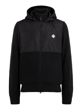 Perry Hybrid Hood Jacket / Black