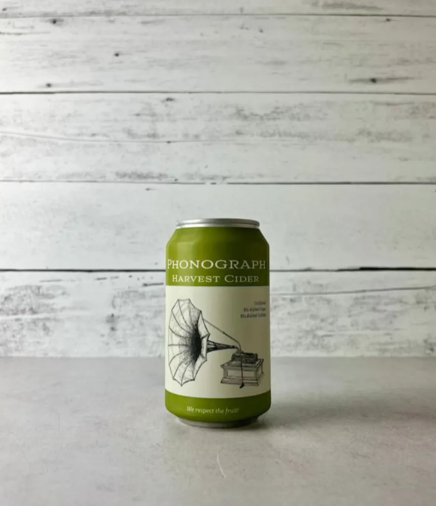 Phonograph Harvest Cider - Un-Sweet (12 oz)