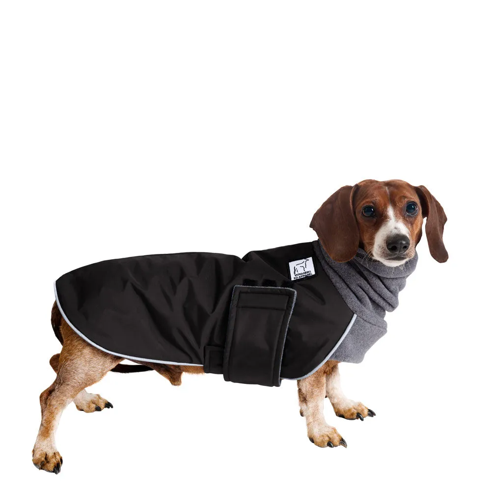 ReCoat ♻️ Miniature Dachshund Winter Coat with Harness Opening