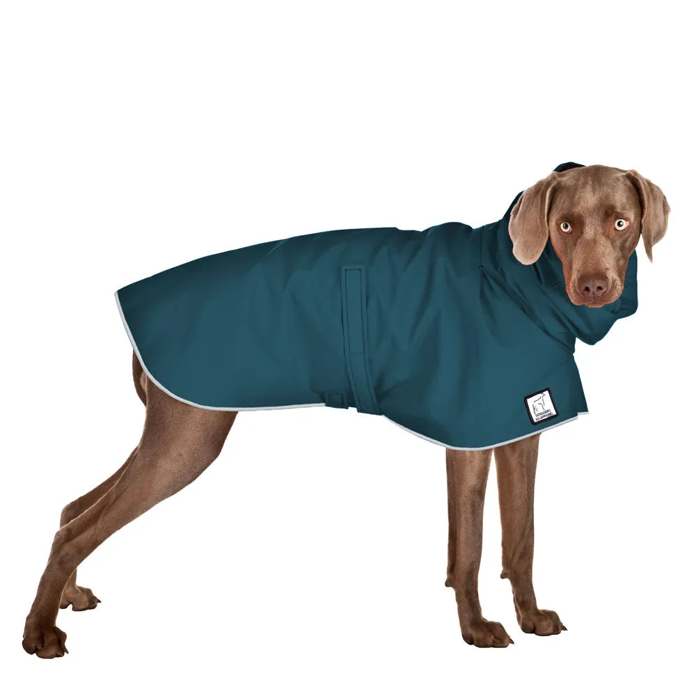 ReCoat ♻️ Weimaraner Raincoat with Harness Opening