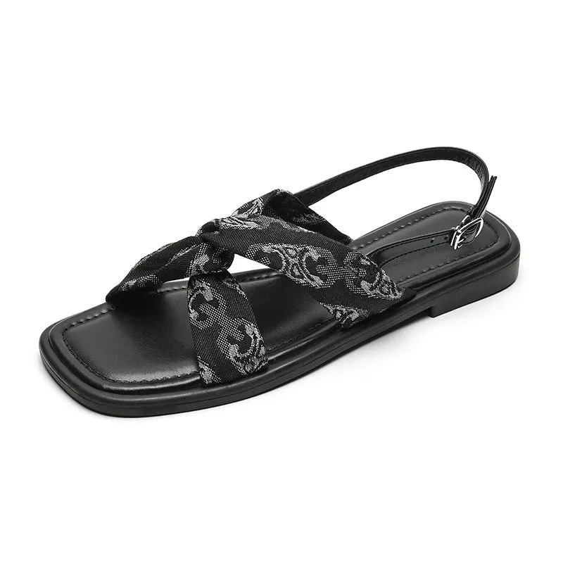 Women Summer Casual Comfort Flat Sandals