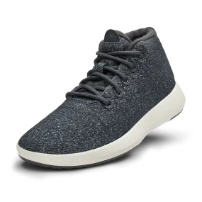 Women's Wool Runner-up Mizzles - Dark Grey (Natural White Sole)