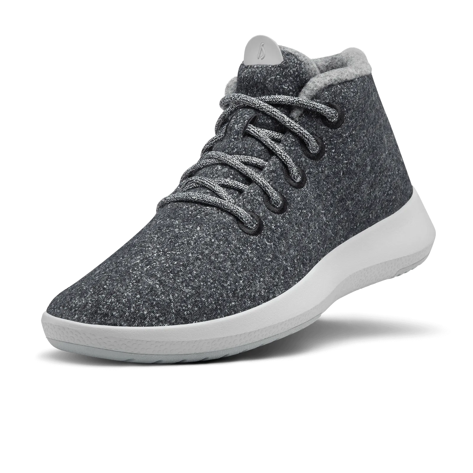 Women's Wool Runner-up Mizzles - Natural Grey (Light Grey Sole)