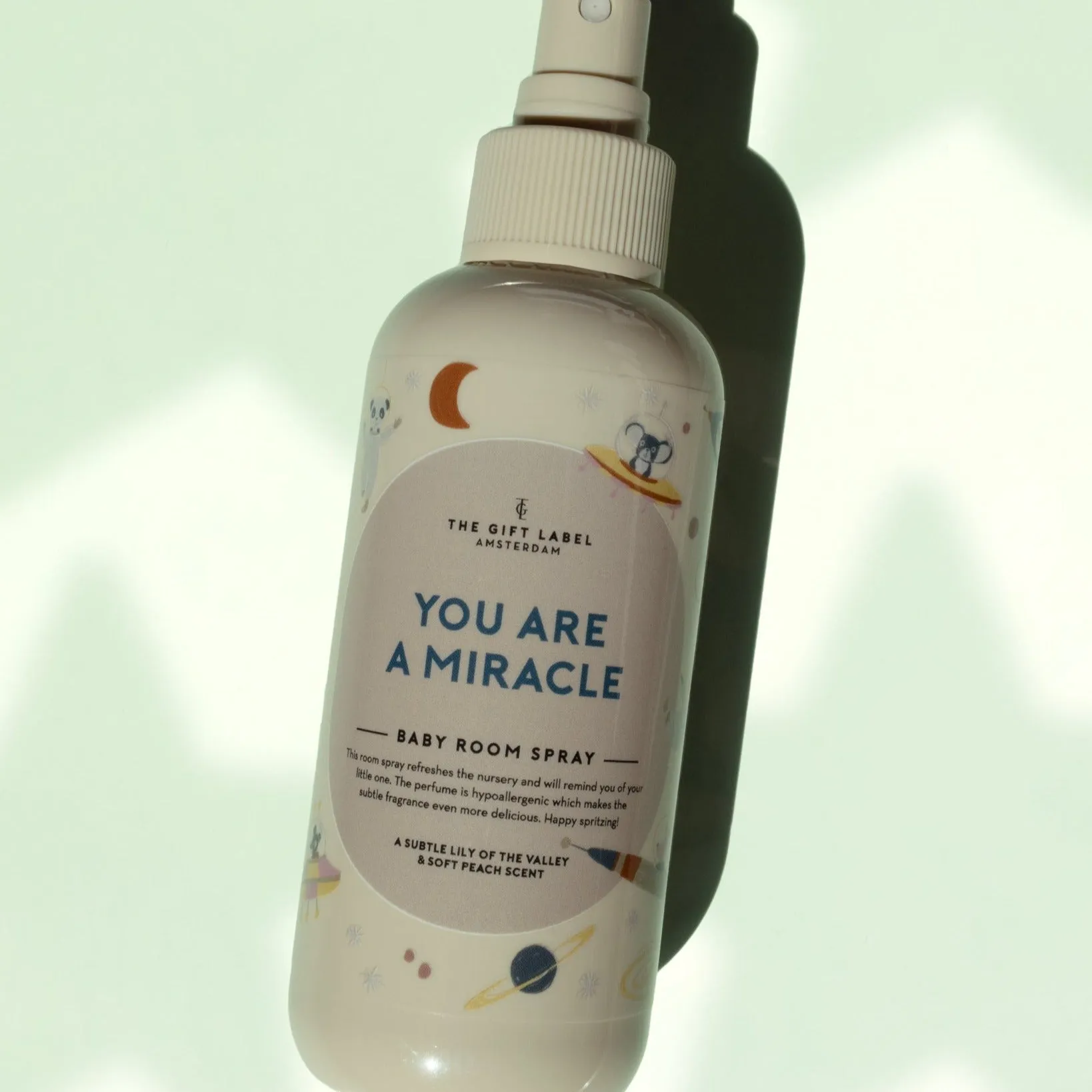 'You Are A Miracle' Baby Room Spray | Lily of the Valley & Soft Peach | 150ml